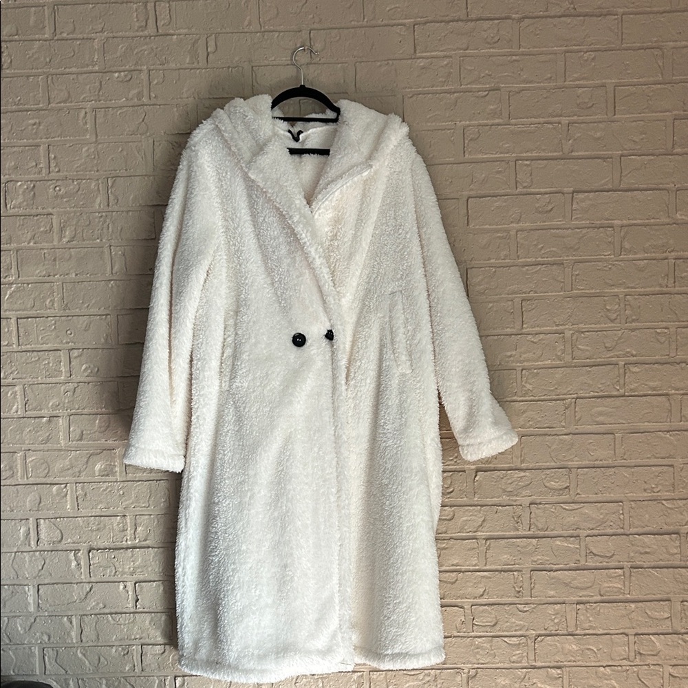 Women's Long Fleece Coat